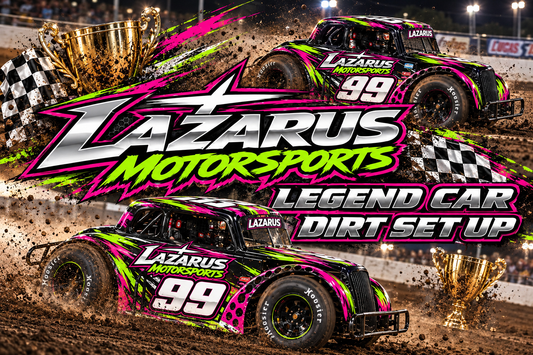 Legend Car Dirt Set Up With Suspension Placement