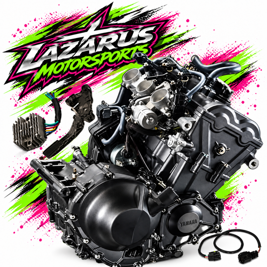MT09 ENGINE WITH ECU & PEDAL 105X00X028