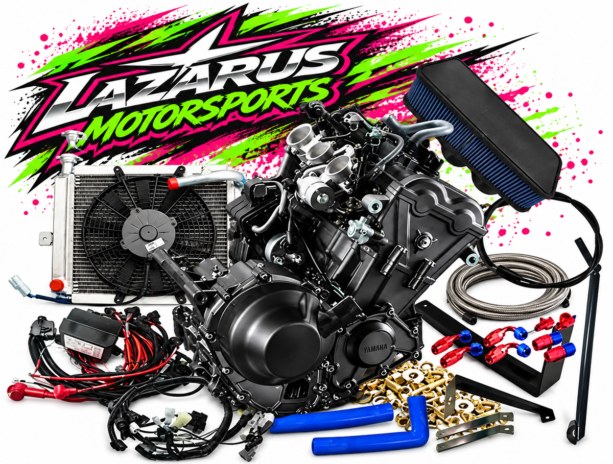 MT09 CONVERSION KIT WITH ENGINE 105X00X024
