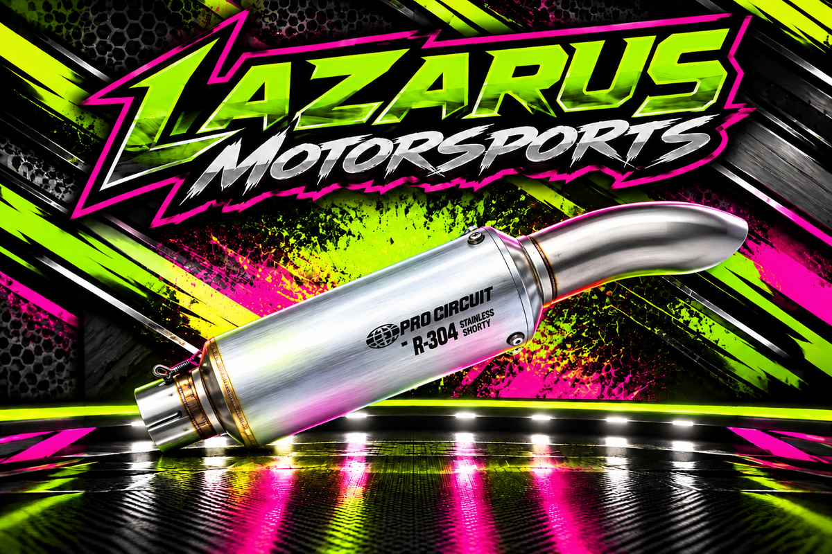 MT09 - FZ09 STAINLESS STEEL MUFFLER