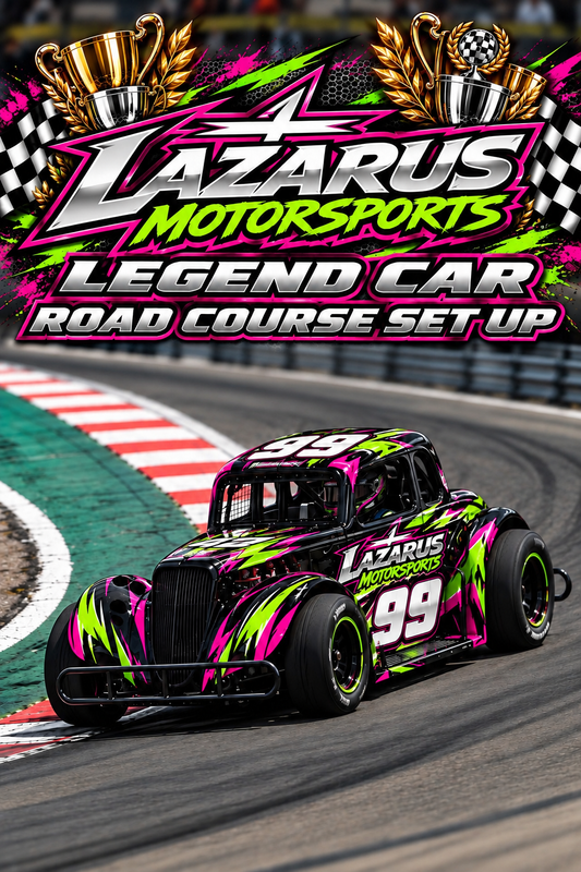 Legend Car Road Course Set Up.